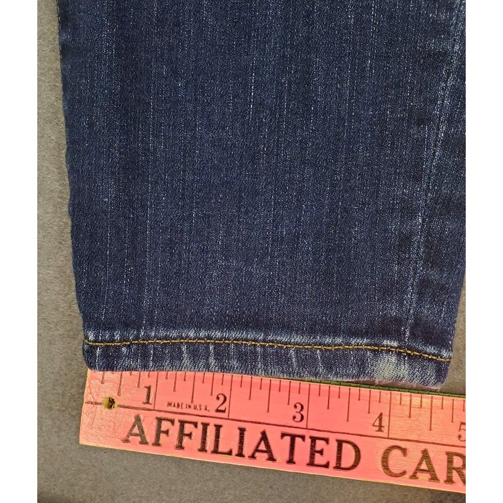Madewell Skinny Skinny Jeans Women's Size 27 Mid Rise Blue, Light Wash Knee‎ - Picture 9 of 11